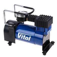 Компресор автомобільни “VITOL K-20“ (комплект адаптерів, 170Вт., 35л/хв., 7Атм.)