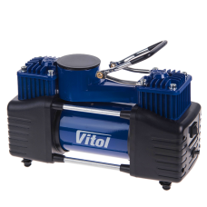 Компресор “ViTOL“ K-72 150psi/25Amp /90л/2 циліндра /шланг 5,0м/клеми