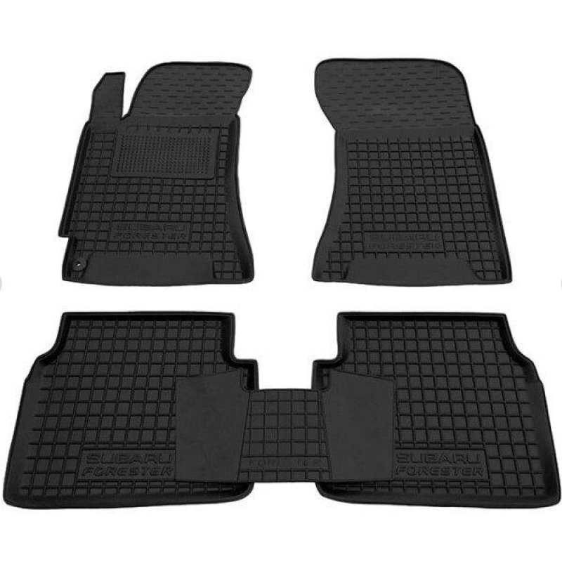 Килимки в салон гумові Avto-Gumm для Subaru Forester 2 2002-2008