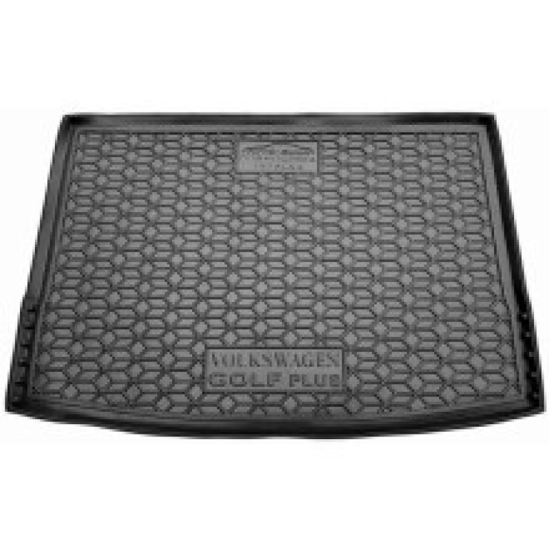Килимок у багажник пластик Avto-Gumm для Volkswagen Golf Plus 2004-2014 повнорозмірна