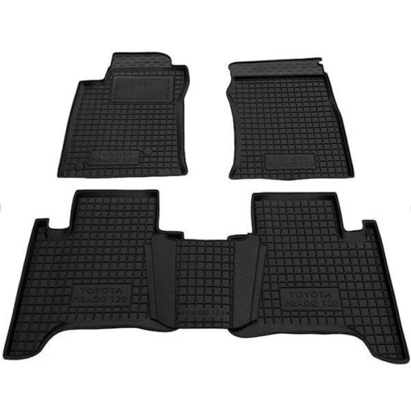 Килимки в салон гумові Avto-Gumm для Toyota Land Cruiser Prado 120 2002-2009
