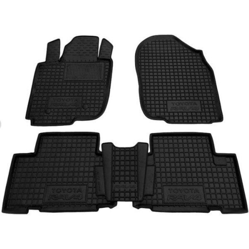 Килимки в салон гумові Avto-Gumm для Toyota RAV4 2006-2009