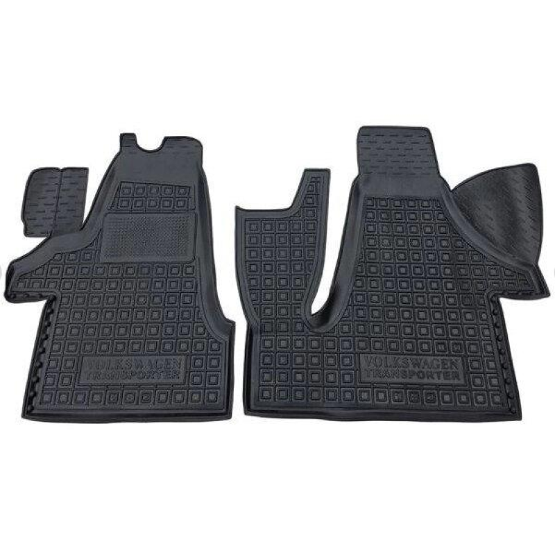 Килимки в салон гумові Avto-Gumm для Volkswagen T5 Transporter 2003- (1+2)