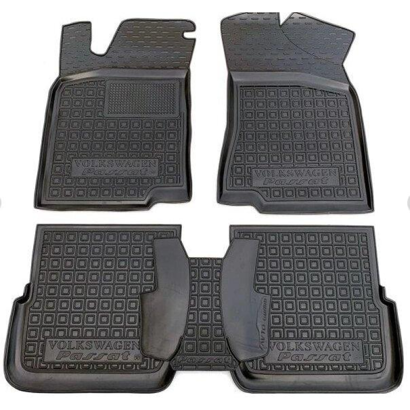 Килимки в салон гумові Avto-Gumm для Volkswagen Passat B3/B4 1988-