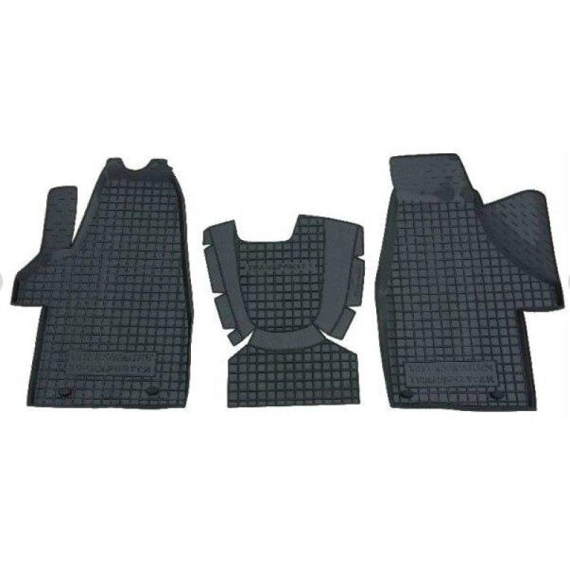 Килимки в салон гумові Avto-Gumm для Volkswagen T5 Transporter 2003- (1+1)