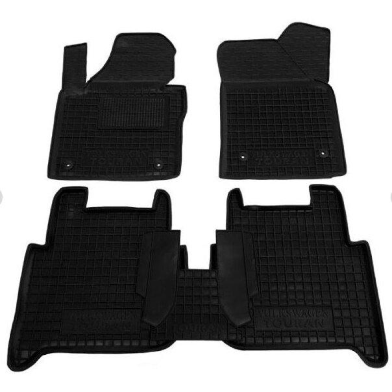 Килимки в салон гумові Avto-Gumm для Volkswagen Touran 2003-2016