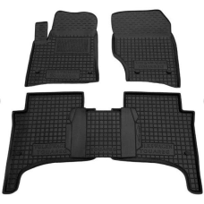 Килимки в салон гумові Avto-Gumm для Volkswagen Touareg 2002-2010