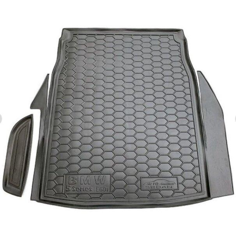 Килимок у багажник гума Avto-Gumm для BMW 5 (E60) 2003-2010 Sedan