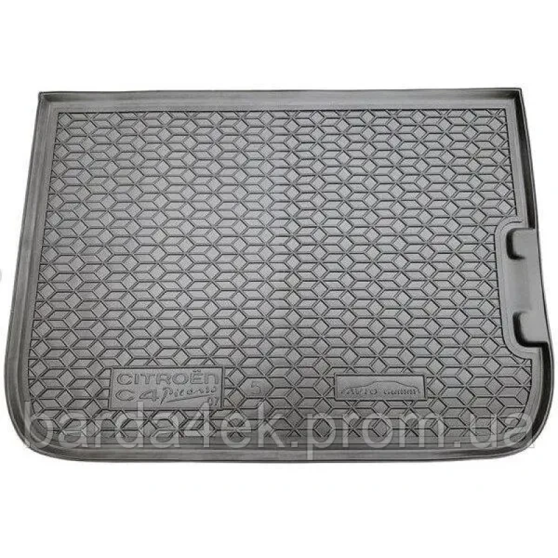 Килимок у багажник гума Avto-Gumm для Citroen C4 Picasso 2006-2013 (5 місць)