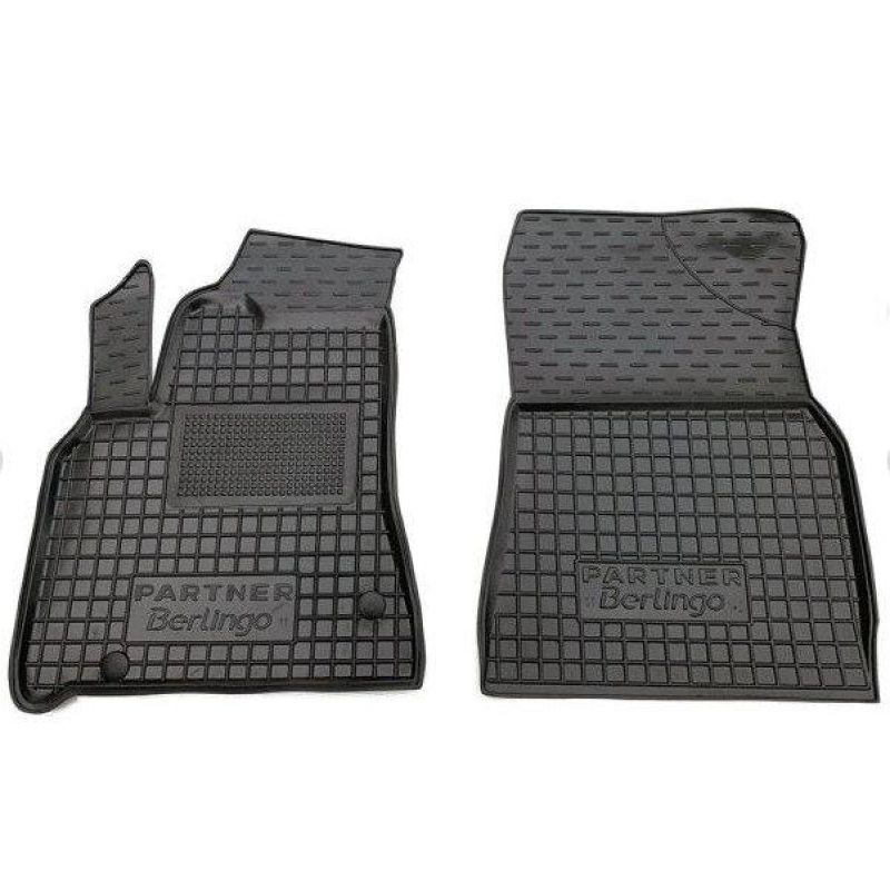 Килимки в салон гумові Avto-Gumm для Citroen Berlingo 08-1+2